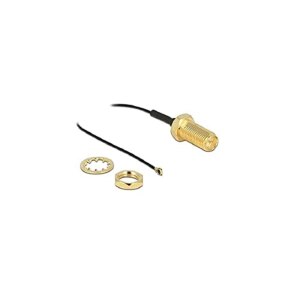Delock Antennenkabel - RP-SMA (R) zu MHF4 (S)