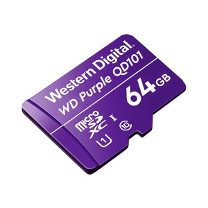 WD Purple SC QD101 - 64 GB - MicroSDXC - Classe 10 - Class 1 (U1) - Porpora