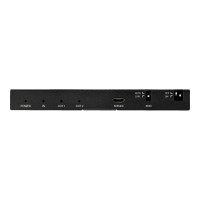 StarTech.com 2 Port HDMI Splitter (4K 60Hz, mit Scaler, HDCP 2.2, EDID Emulation, 7.1 Surround Sound)