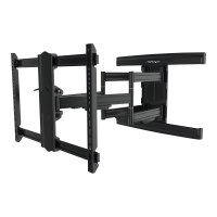 StarTech.com TV Wall Mount supports up to 100 inch VESA Displays, Low Profile Full Motion TV Wall Mount for Large Displays, Heavy Duty Adjustable Tilt/Swivel Articulating Arm Bracket