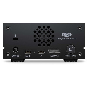 LACIE 1big Dock 16TB Thunderbolt 3 + USB 3.1 8,9cm 3,5Zoll fuer MAC & PC - grau