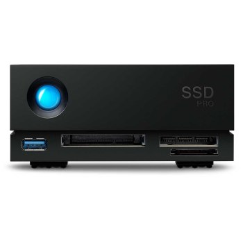 LaCie 1big Dock SSD Pro STHW4000800 - Festplatten-Array - 4 TB - 1 Schächte - SSD 4 TB x 1 - USB 3.1, Thunderbolt 3 (extern)