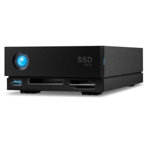 LaCie 1big Dock SSD Pro STHW4000800 - Festplatten-Array - 4 TB - 1 Schächte - SSD 4 TB x 1 - USB 3.1, Thunderbolt 3 (extern)