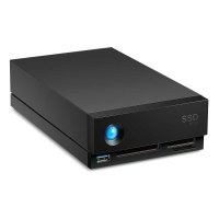 LaCie 1big Dock SSD Pro STHW4000800 - Festplatten-Array - 4 TB - 1 Schächte - SSD 4 TB x 1 - USB 3.1, Thunderbolt 3 (extern)