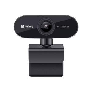 SANDBERG USB Webcam Flex 1080P HD - 2 MP - 1920 x 1080 Pixel - 30 fps - USB - Nero - Clip/Supporto