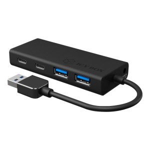 ICY BOX IB-HUB1426-U3 - Hub - 2 x SuperSpeed USB 3.0 + 2 x USB-C