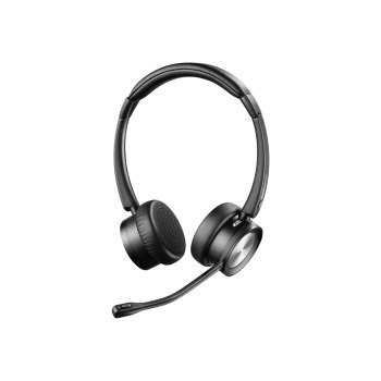SANDBERG Bluetooth Office Headset Pro+ - Auriculares - Diadema - Oficina/Centro de llamadas - Negro - Binaural - Volume +,Volume -