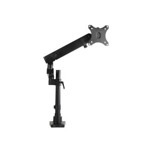 StarTech.com Desk Mount Monitor Arm with 2x USB 3.0 ports, Pole Mount Full Motion Single Arm Monitor Mount up to 17.6lbs/8kg VESA Display, Ergonomic Articulating Monitor Arm, Clamp/Grommet