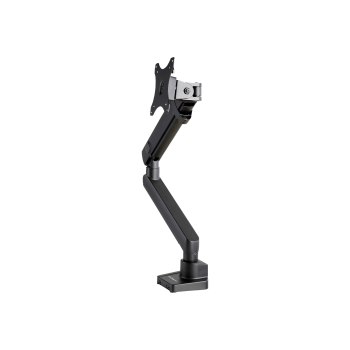 StarTech.com Desk Mount Monitor Arm with 2x USB 3.0 ports, Slim Full Motion Adjustable Single Monitor VESA Mount up to 17.6lbs (8kg) Display, Ergonomic Articulating Arm, Desk Clamp/Grommet