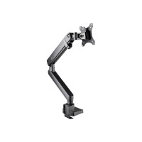 StarTech.com Desk Mount Monitor Arm with 2x USB 3.0 ports, Slim Full Motion Adjustable Single Monitor VESA Mount up to 17.6lbs (8kg) Display, Ergonomic Articulating Arm, Desk Clamp/Grommet