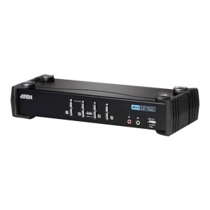 ATEN CubiQ CS1764A - KVM-/Audio-Switch - 4 x KVM/Audio