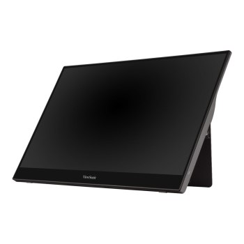 ViewSonic TD1655 - LED-Monitor - 40.6 cm (16") (15.6" sichtbar) - tragbar - Touchscreen - 1920 x 1080 Full HD (1080p) @ 60 Hz - IPS - 250 cd/m² - 800:1 - 6.5 ms - Mini HDMI, USB-C - Lautsprecher