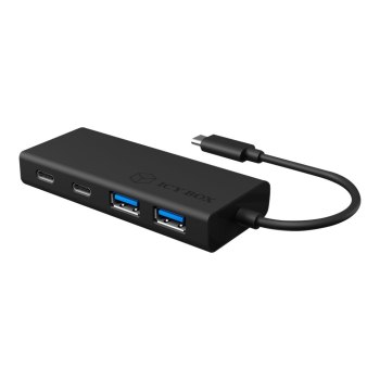 ICY BOX IB-HUB1426-CPD - Hub - 4 x SuperSpeed USB 3.0