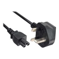 InLine Power cable - BS 1363 (M) to IEC 60320 C5