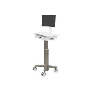 Ergotron CareFit Slim 2.0 - Carrello multimediale - Grigio - Bianco - Alluminio - Plastica - Acciaio - Universale - 14500 kg - 53,3 cm (21")