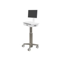 Ergotron CareFit Slim 2.0 - Carrello multimediale - Grigio - Bianco - Alluminio - Plastica - Acciaio - Universale - 14500 kg - 53,3 cm (21")