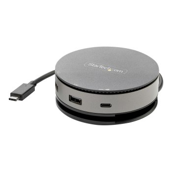 StarTech.com USB-C Multiport Adapter - USB 3.1 Gen 2 10Gbit/s Typ C Mini Dock mit 4K 60Hz HDMI/DisplayPort oder 1080p VGA