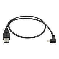 StarTech.com Cavo Micro-USB da Ricarica e Sincronizzazione angolato destro da 0,5m - 0,5 m - USB A - Micro-USB A - USB 2.0 - Maschio/Maschio - Nero