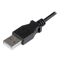 StarTech.com Micro USB Lade- und Sync-Kabel St/St - Rechts gewinkelt Micro-USB - 0,5m - USB-Kabel - Micro-USB Typ B (M)