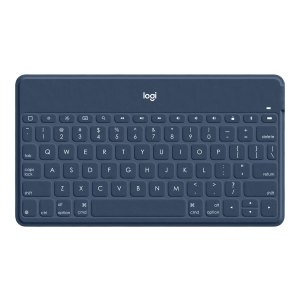 Logitech Keys-To-Go - Svizzere - 1,7 cm - 1,2 mm - Apple - iPad - iPhone - Apple TV - Blu