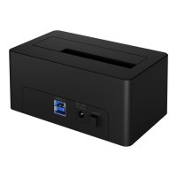 ICY BOX IB-1121-U3 - HDD-Dockingstation mit Datenanzeige, Netzanzeige, Ein/Aus-Schalter Schächte: 1 - 2,5" / 3,5" gemeinsam genutzt (6,4 cm/8,9 cm gemeinsam genutzt)