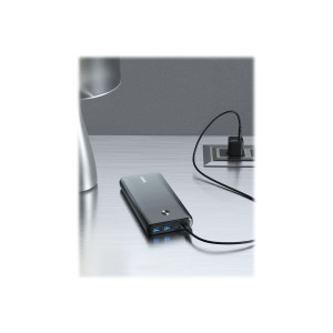 Anker Innovations Anker PowerCore III Elite 25600 - Powerbank - 25600 mAh - 87 Watt - IQ 3.0 (2 x USB, 2 x USB-C)