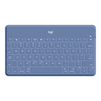 Logitech Keys-To-Go - US International - 1,7 cm - 1,2 mm - Apple - iPad - iPhone - Apple TV - Blauw