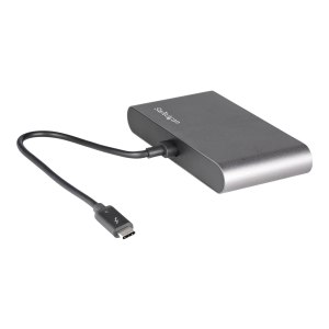 StarTech.com Thunderbolt 3 Mini Dock - Tragbare TB3-Dockingstation mit dual Monitoren und DP 4K 60 Hz