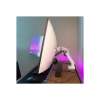 Ergotron HX - Montagekomponente (Pivot) - robust - für LCD-Display - weiß - Bildschirmgröße: up to 124.5 cm (up to 49")