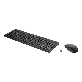 HP 230 - Tastatur-und-Maus-Set - kabellos - Deutsch