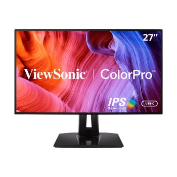 ViewSonic VP2768a - LED-Monitor - 68.6 cm (27") - 2560 x 1440 QHD @ 60 Hz - IPS - 350 cd/m² - 1000:1 - 5 ms - 2xHDMI, DisplayPort, USB-C