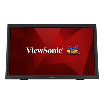 ViewSonic TD2423 - LED-Monitor - 61 cm (24") (23.6" sichtbar) - Touchscreen - 1920 x 1080 Full HD (1080p) @ 75 Hz - VA - 250 cd/m² - 3000:1 - 7 ms - HDMI, DVI-D, VGA - Lautsprecher