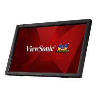 ViewSonic TD2423 - LED-Monitor - 61 cm (24") (23.6" sichtbar) - Touchscreen - 1920 x 1080 Full HD (1080p) @ 75 Hz - VA - 250 cd/m² - 3000:1 - 7 ms - HDMI, DVI-D, VGA - Lautsprecher