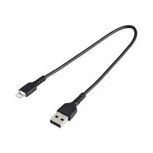 StarTech.com 12 in (30cm) Durable Black USB-A to...