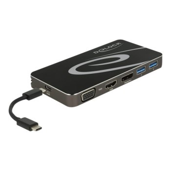 Delock 87773 - Cablato - USB 3.2 Gen 1 (3.1 Gen 1) Type-C - 4,5 W - Nero - 3840 x 2160 Pixel - Cina