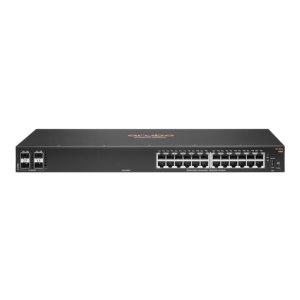 HPE Aruba 6100 24G 4SFP+ Switch - Switch - managed - 24 x...