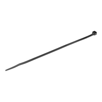 StarTech.com 8″(20cm) Cable Ties, 2-1/8″(55mm) Dia, 50lb(22kg) Tensile Strength, Nylon Self Locking Zip Ties, UL Listed, 1000 Pack, Black (CBMZT8BK)