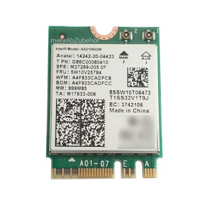 Intel Netzwerkadapter Wi-Fi 6 AX210 M.2.2230 - Nic - PCI