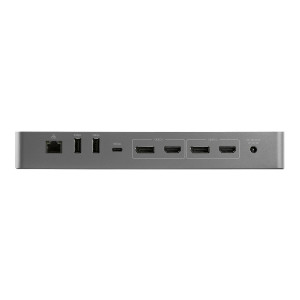 StarTech.com Thunderbolt 3 Dock mit USB-C Host-Kompatibilität - Dual 4K 60Hz DisplayPort 1.4 oder Dual HDMI Monitore - Single 8K - TB3/USB-C Laptop Docking Station - 96W PD, 5xUSB - 10 Gbit/s (TB3CDK2DHUE)