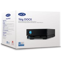 LaCie 1big Dock STHS18000800 - Array di dischi rigidi - 18 TB - 1 alloggiamenti (SATA-600)