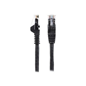 StarTech.com N6LPATCH1MBK - 1 m - Cat6 - U/UTP (UTP) - RJ-45 - RJ-45 - Nero