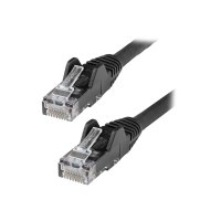 StarTech.com N6LPATCH1MBK - 1 m - Cat6 - U/UTP (UTP) - RJ-45 - RJ-45 - Nero