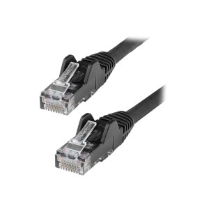 StarTech.com 3m LSZH CAT6 Ethernet Cable, 10 Gigabit Snagless RJ45 100W PoE Network Patch Cord with Strain Relief, CAT 6 10GbE UTP, Black, Individually Tested/ETL, Low Smoke Zero Halogen