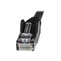 StarTech.com 3m LSZH CAT6 Ethernet Cable, 10 Gigabit Snagless RJ45 100W PoE Network Patch Cord with Strain Relief, CAT 6 10GbE UTP, Black, Individually Tested/ETL, Low Smoke Zero Halogen