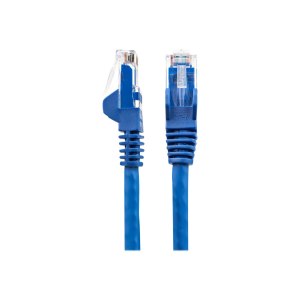 StarTech.com 5m LSZH CAT6 Ethernet Cable, 10 Gigabit Snagless RJ45 100W PoE Network Patch Cord with Strain Relief, CAT 6 10GbE UTP, Blue, Individually Tested/ETL, Low Smoke Zero Halogen