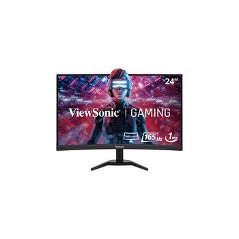 ViewSonic 24" 16 9 23.6" 1920 x 1080 Full HD 1500R curve monitor