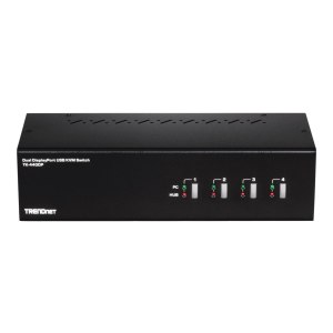 TRENDnet TK 440DP - KVM-/Audio-/USB-Switch - 4 x...
