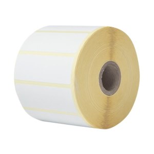 Brother White - 76 x 26 mm 15200 label(s) (8 roll(s) x...