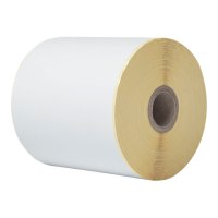 Brother Selbstklebend - weiß - Rolle (10,2 cm x 58 m) 1 Rolle(n) Endlosetiketten (Packung mit 8)