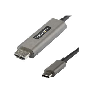 StarTech.com 3ft (1m) USB C to HDMI Cable 4K 60Hz with HDR10, Ultra HD USB Type-C to 4K HDMI 2.0b Video Adapter Cable, USB-C to HDMI HDR Monitor/Display Converter, DP 1.4 Alt Mode HBR3